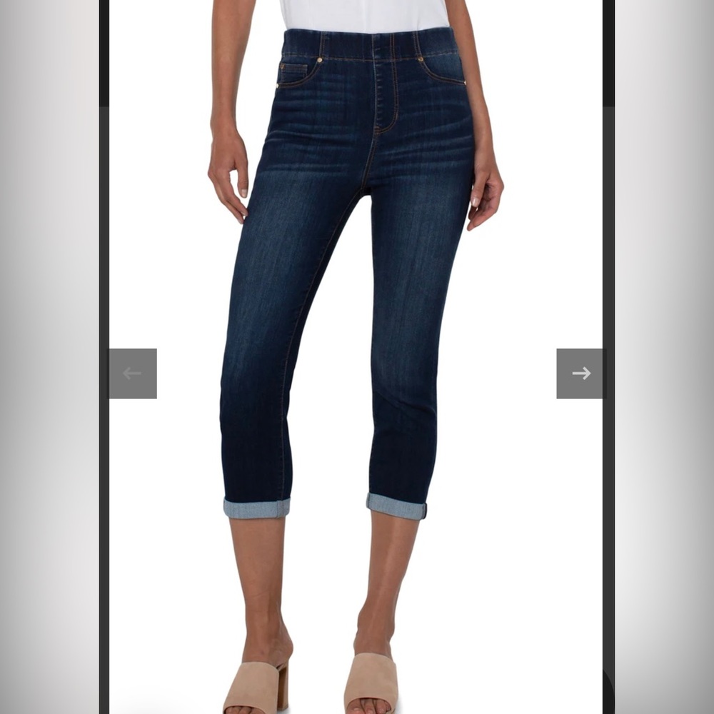 Liverpool Los Angeles Capri Jeans